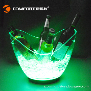 Popular V shape lighting wine bucket